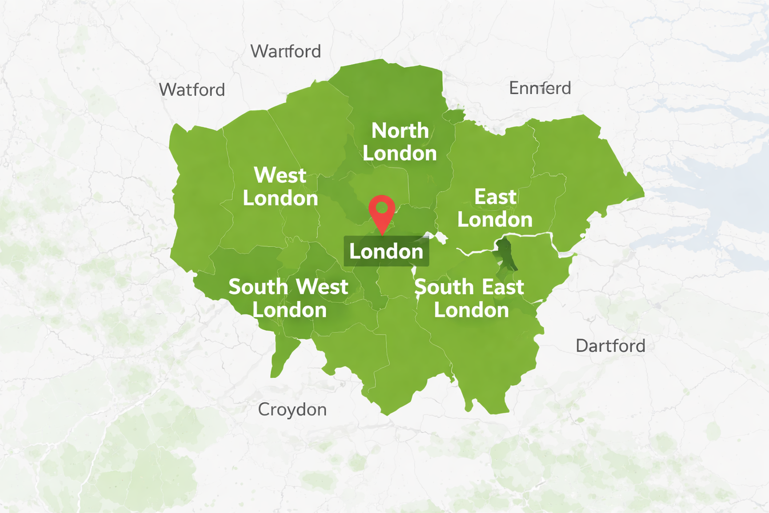 Areas We Cover